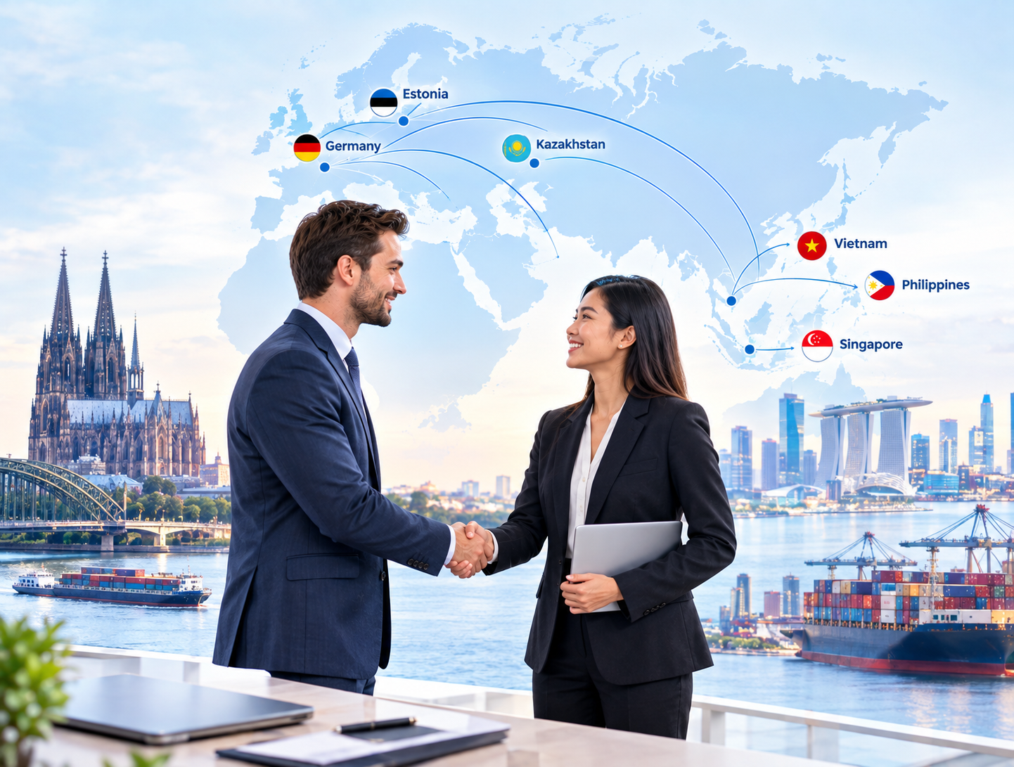 Global Logistics Partnership Across Continents